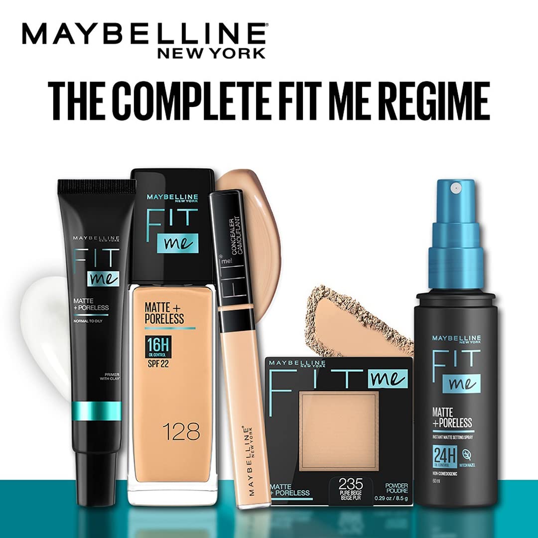 Maybelline Fit Me Matte + Poreless Pressed Face Powder Makeup, Classic Ivory, 1 Count - Image 9